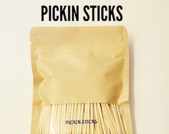 Pickin Sticks Flavored Toothpicks 200 Count Refill Pack
