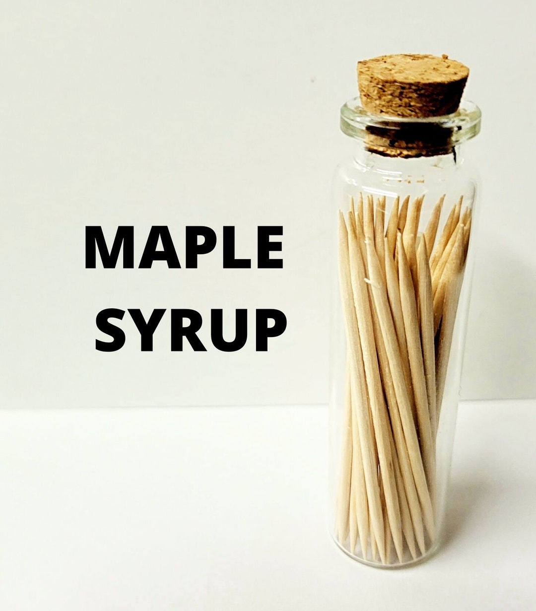 Maple Syrup Flavored Toothpicks. Pickin Sticks. 50 Premium Toothpicks ...