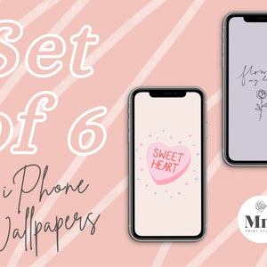 Valentine&#39;s Day iPhone Wallpapers | Set of 6