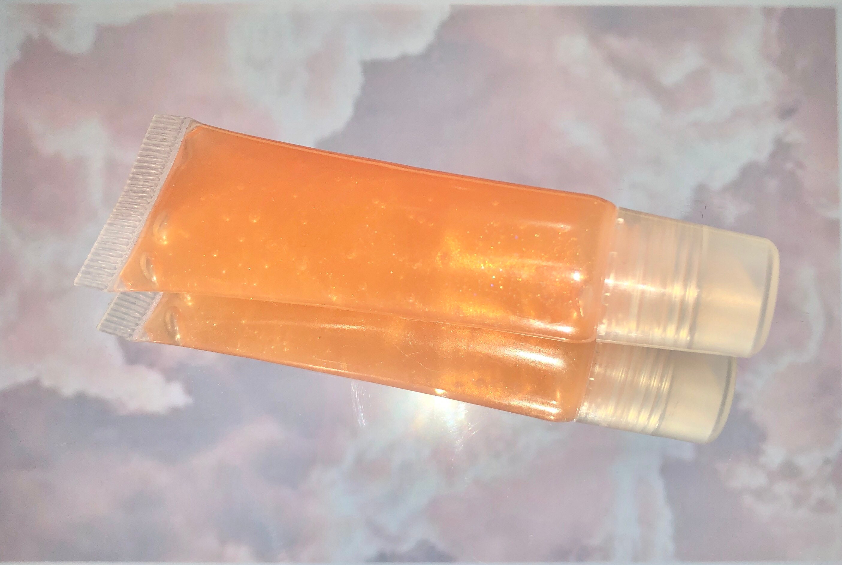 Orange Lip Gloss Single Etsy