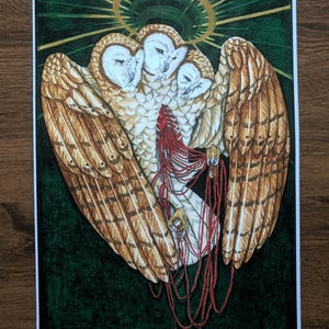 Owl Art Print