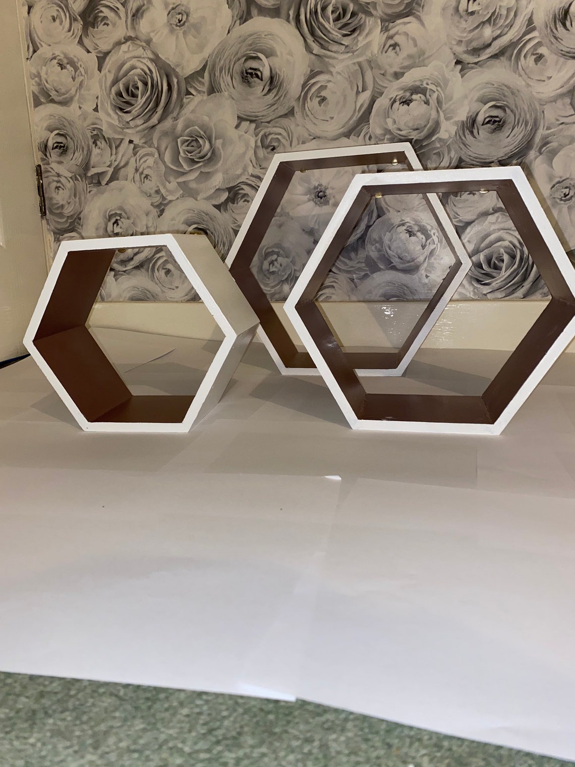 shelves set of 3 Etsy