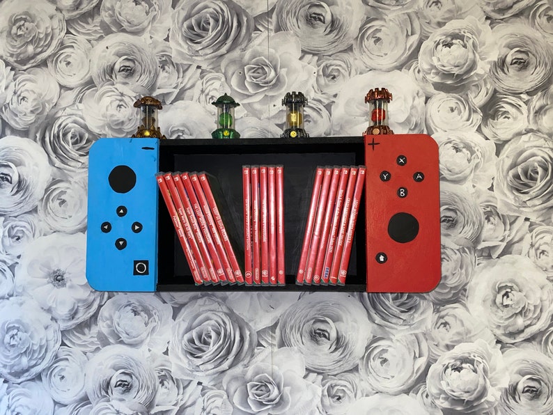 Nintendo Switch Console Game Shelf/ Game Storage Etsy