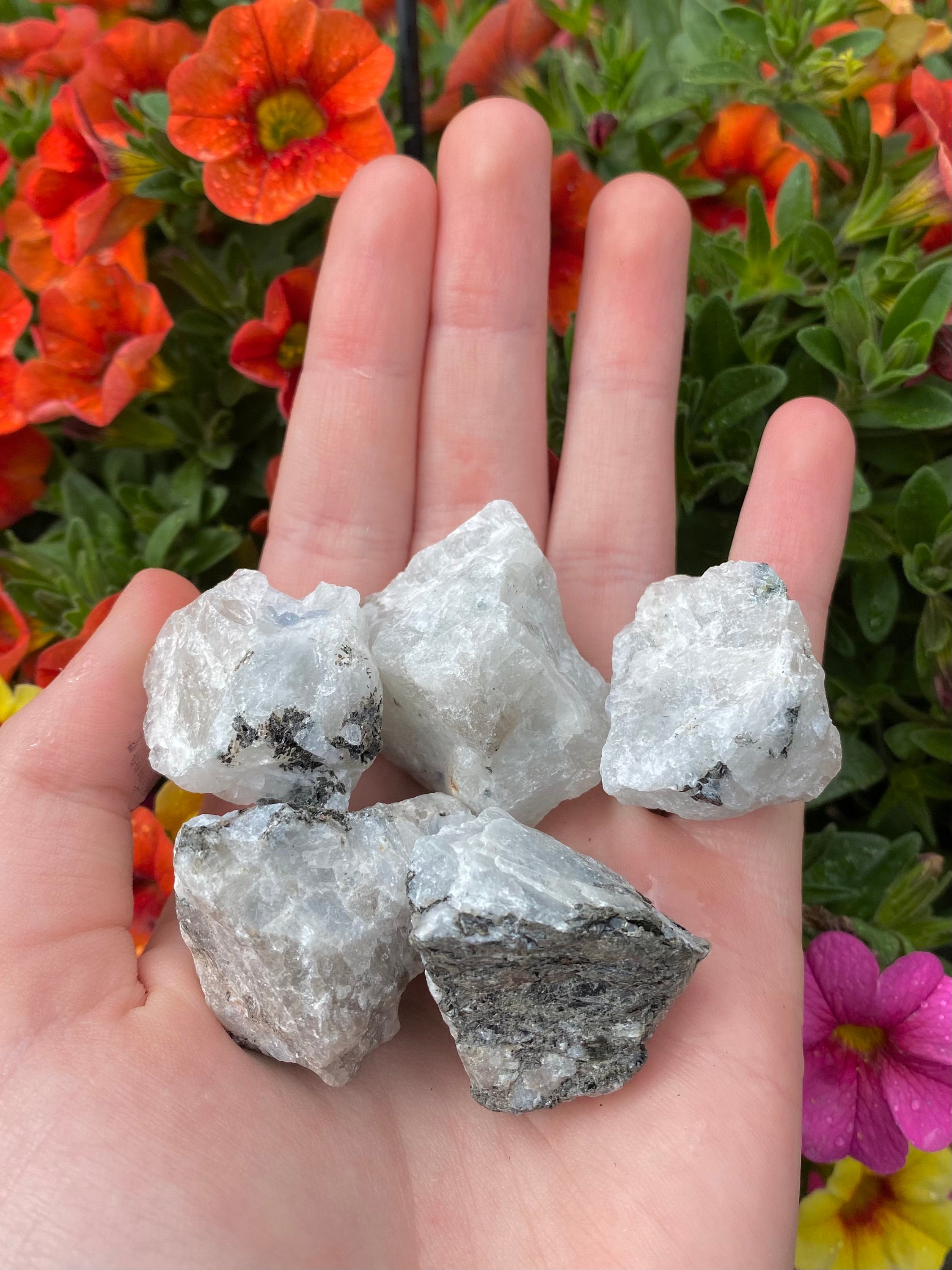 Raw Rainbow Moonstone