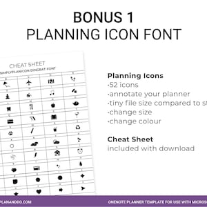 2026 OneNote Planner Template: Daily, Weekly, Monthly image 8
