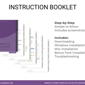2026 OneNote Planner Template: Daily, Weekly, Monthly image 10