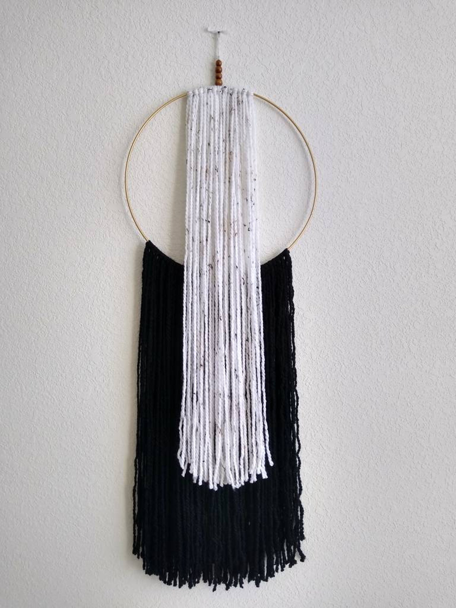 Black & White Wall Hanging Etsy