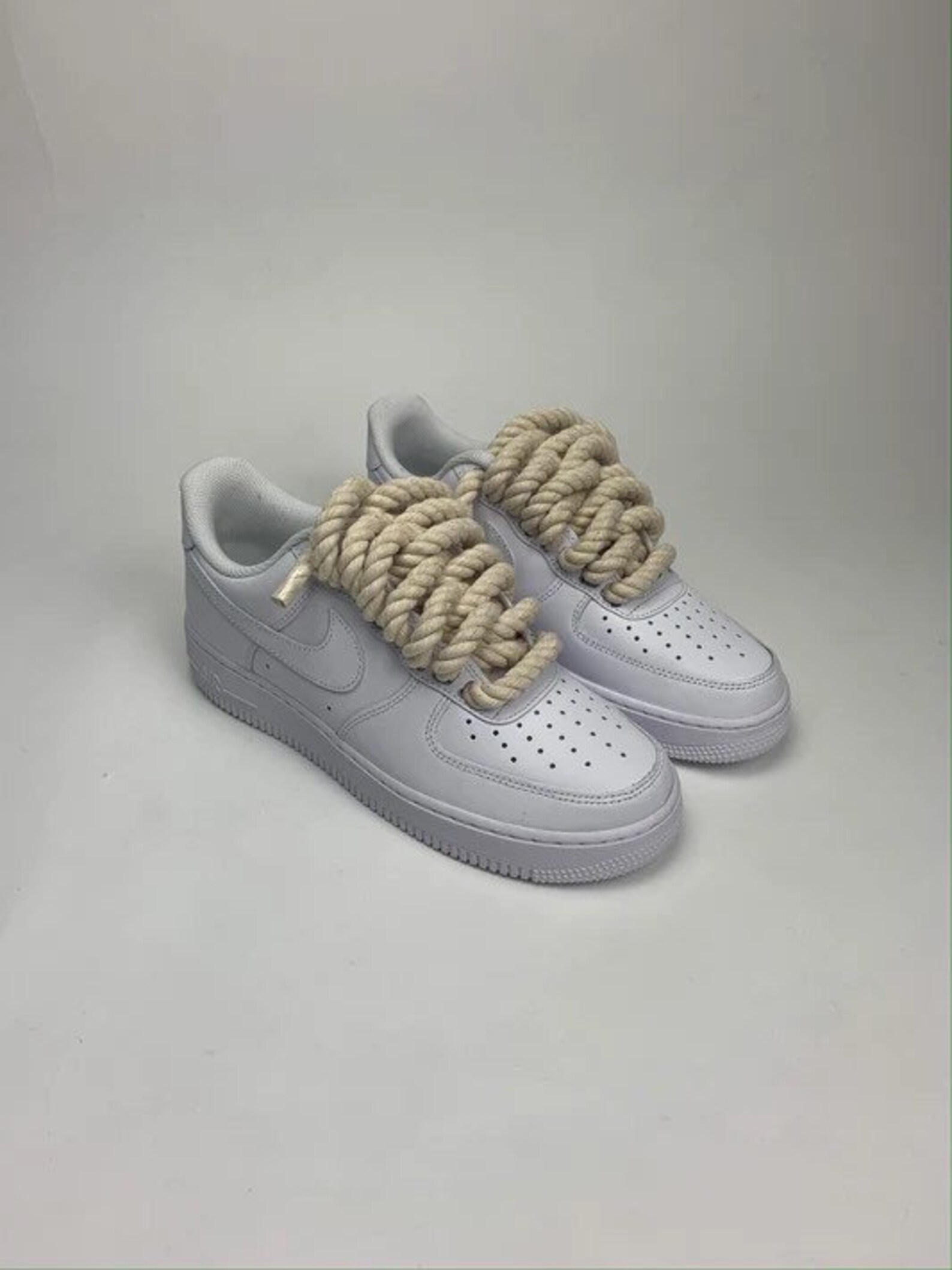 Custom Rope Lace Air Force 1s Etsy New Zealand
