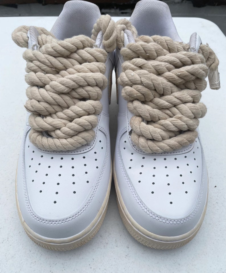 Custom Rope Lace Air Force 1s - Etsy