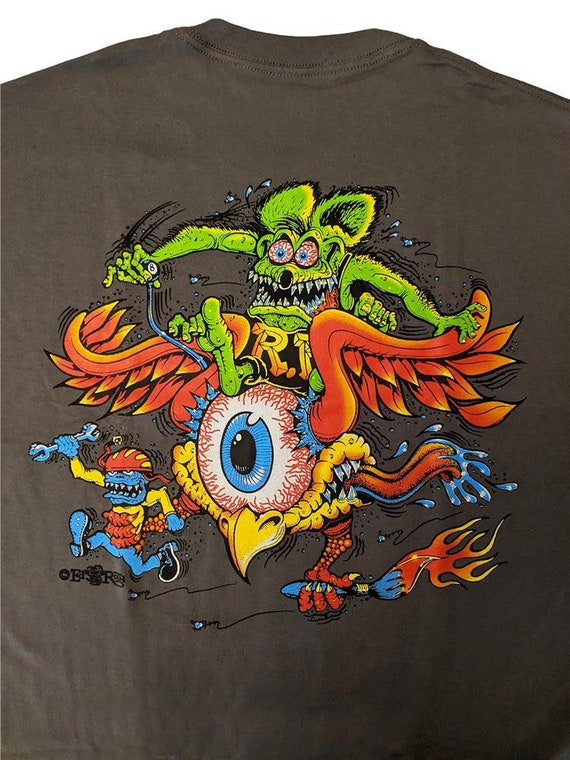Flying eyeball t shirt Clearance