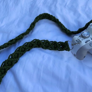 Thin Macrame Camera/Bag Strap