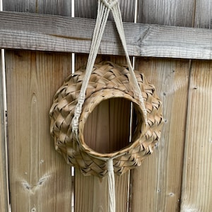 Beaded Macrame Hat Hanger