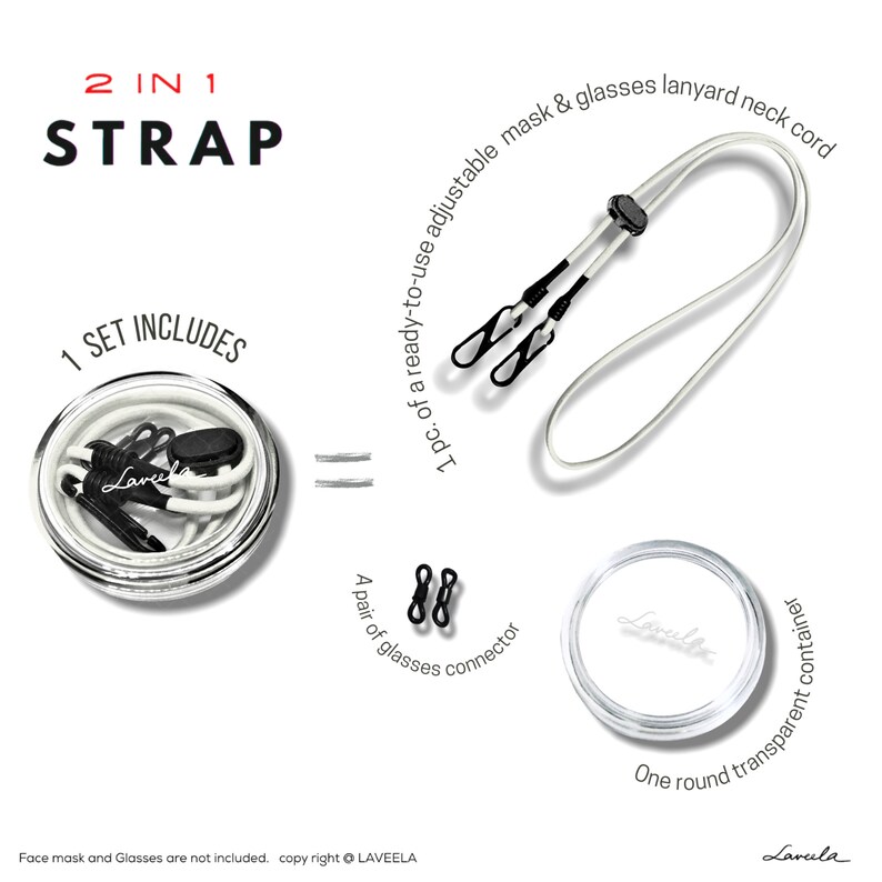 Mask Strap and Glasses Lanyard Etsy