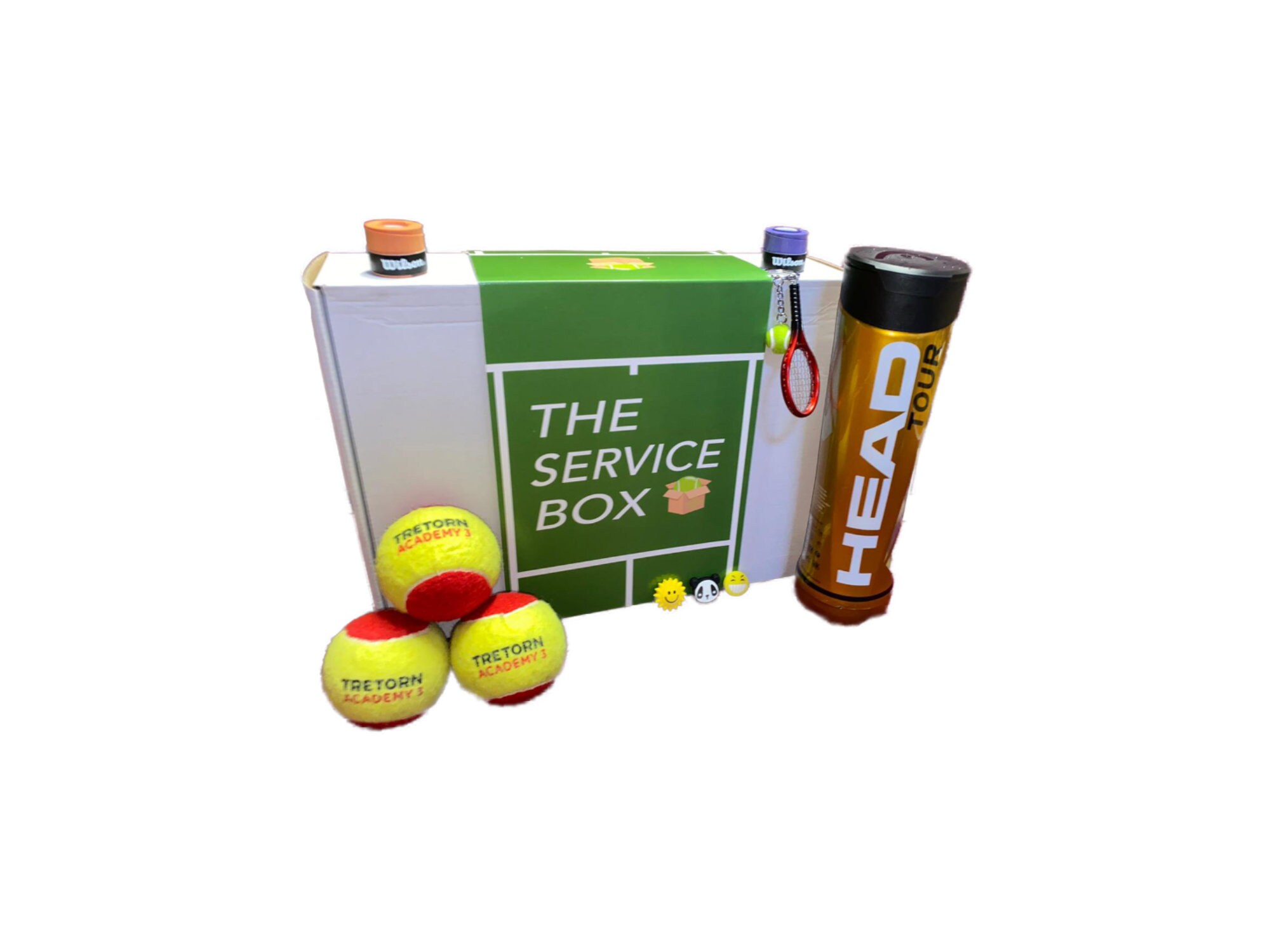 Junior Service Box Tennis Variety Gift Box with Mini Balls Etsy