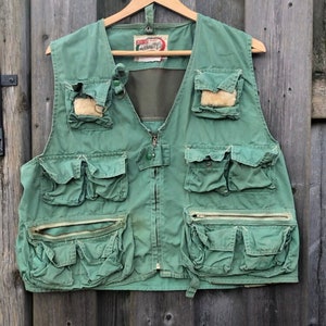 Vintage fishing vest jacket - Gem