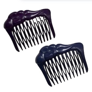 Vintage Buch and Deichmann/B+D Denmark/hair comb/B&D hair accessories/eighties hair accessories/high end hair accessories