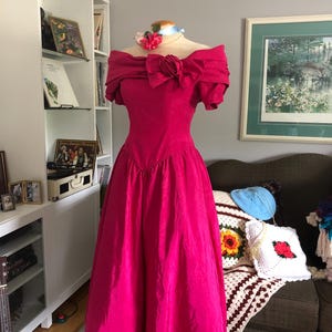 80s prom dress size 14 Vintage 80s Prom Dress XS S Party Gown Strapless Blue Metallic Lam Foil  Zum Zum