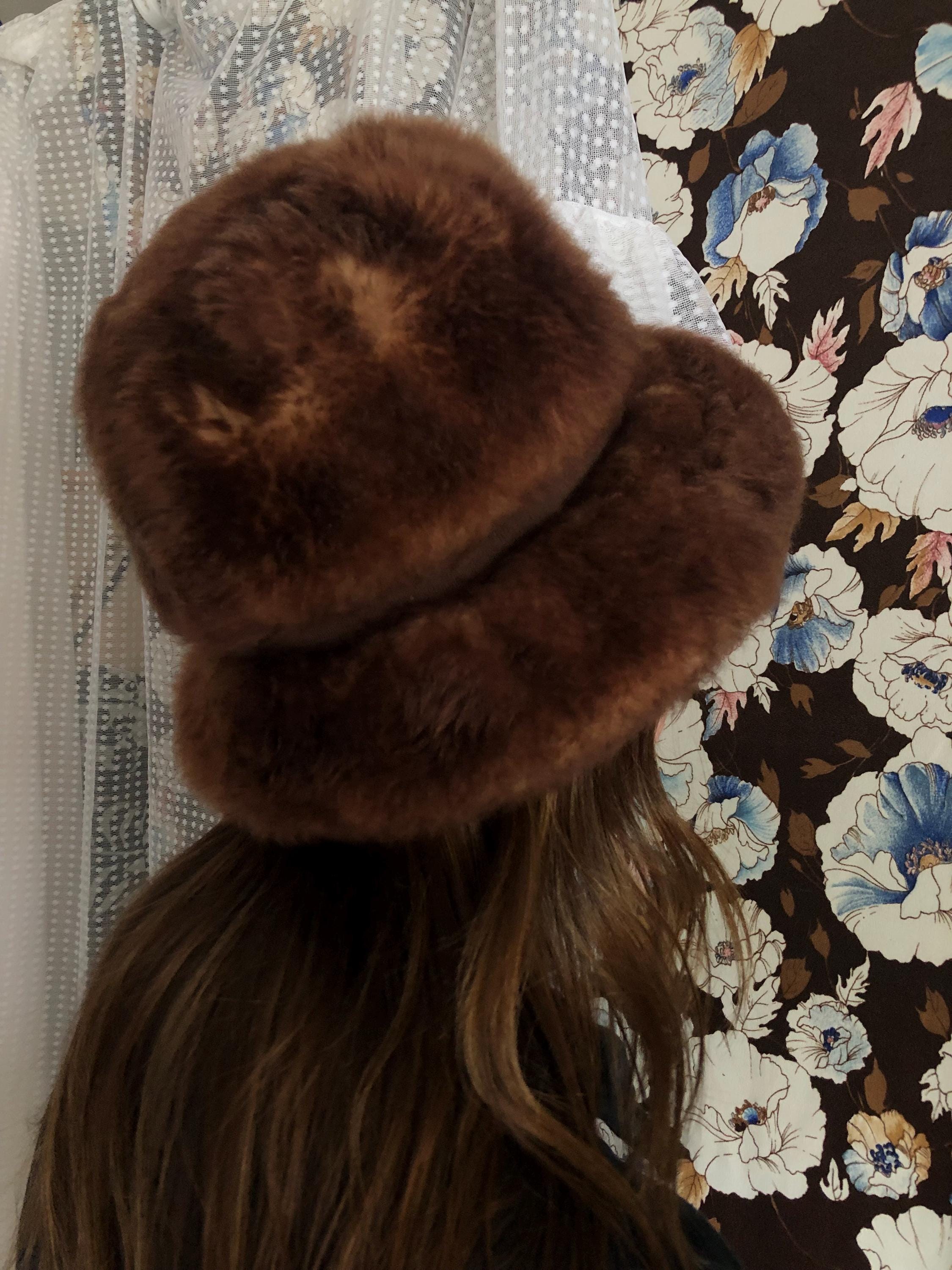 Saks Fifth Mink Hat - Etsy