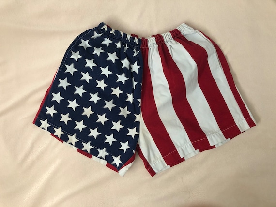 90s USA Flagwear shorts/vintage/streetwear/vintage shorts/streetwear shorts/American flag