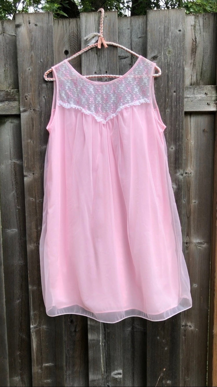 Pink Babydoll Dress -  Canada