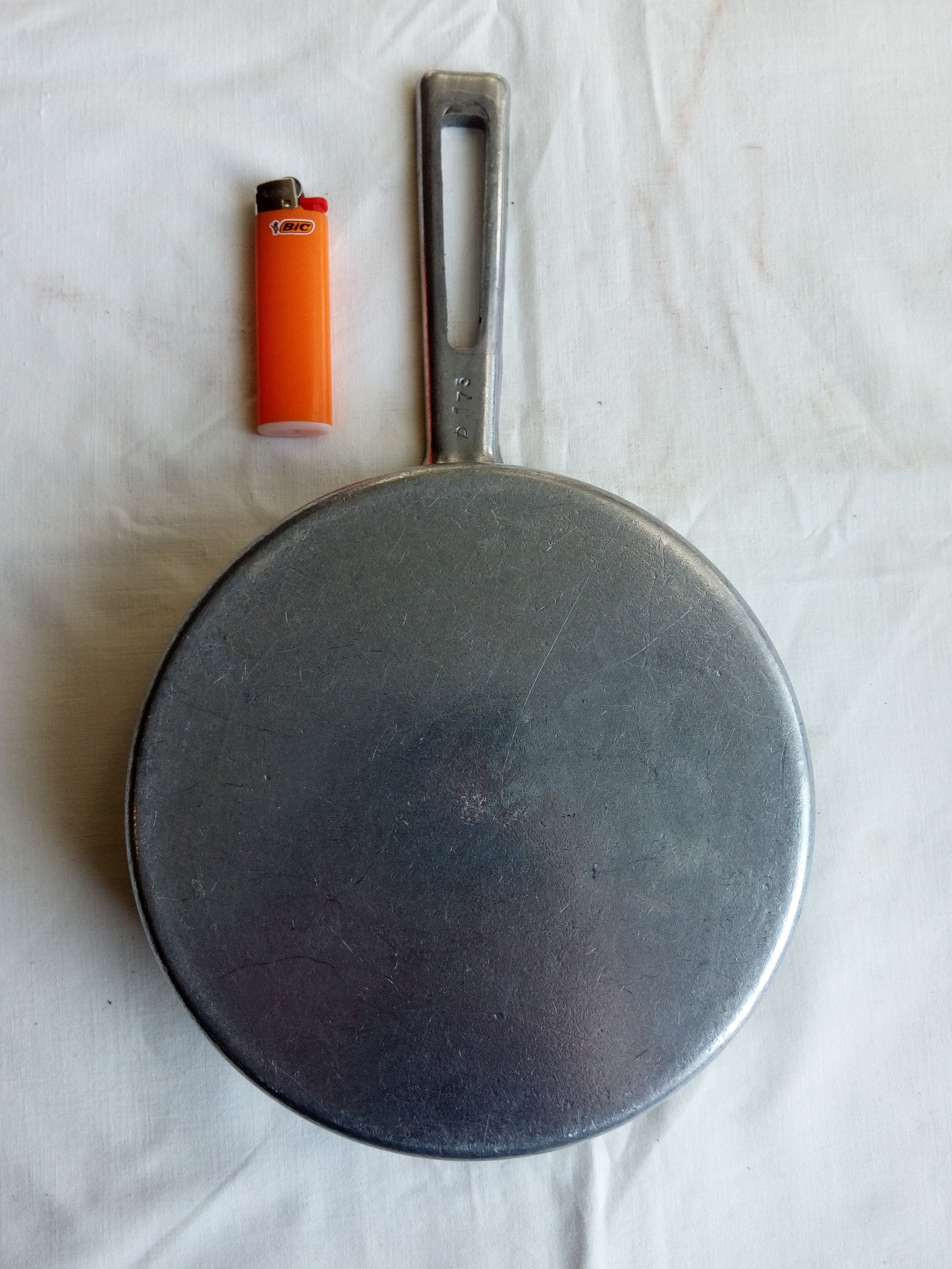 Aluminum old frying pan FREE DELIVERY USSR Etsy