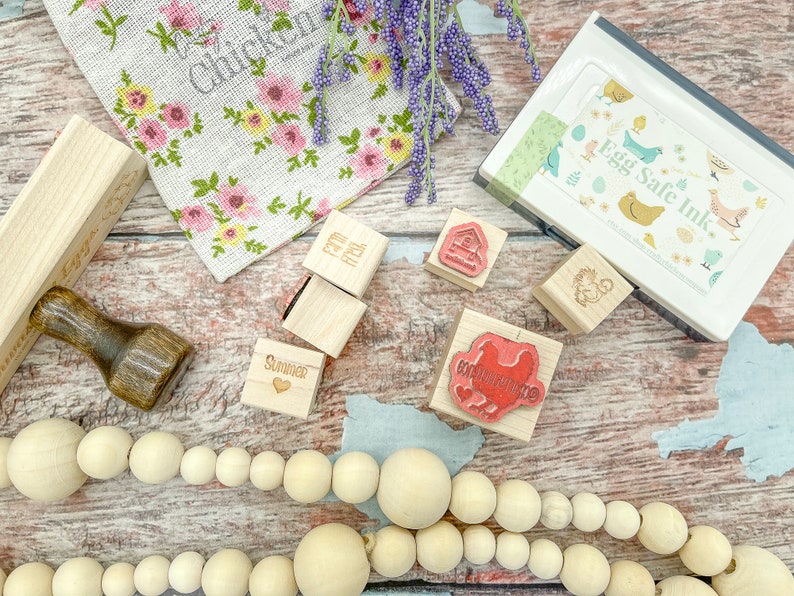 Egg Safe Ink Pad Food Safe Ink Egg Safe Stamp Pad Black Etsy