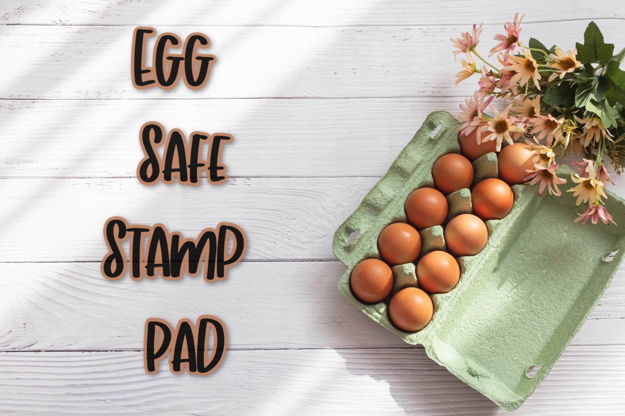Egg Safe Ink Pad Food Safe Ink Egg Safe Stamp Pad Black Etsy