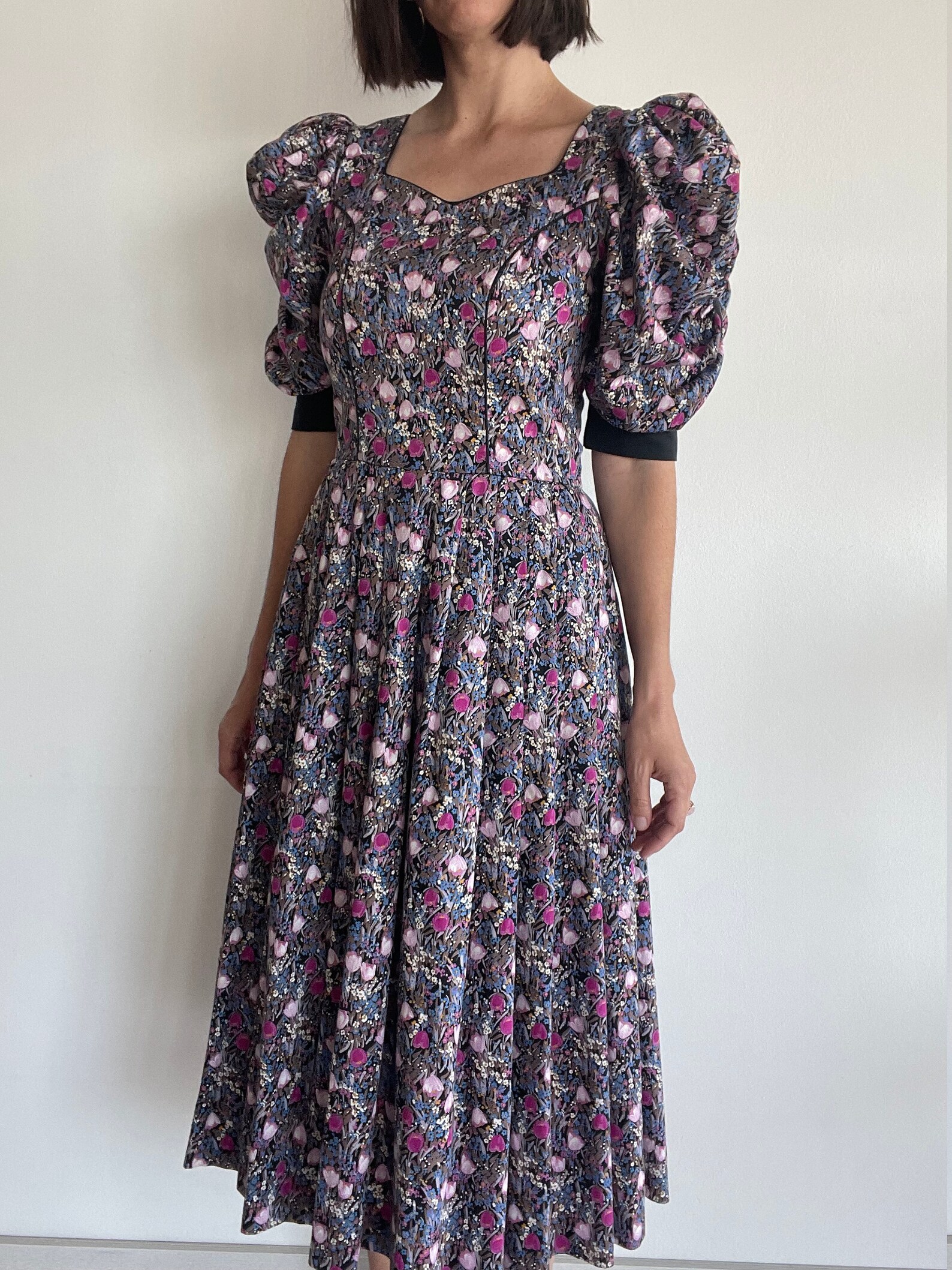 Vintage Austrian milkmaid dirndl dress cottagecore soft cotton | Etsy