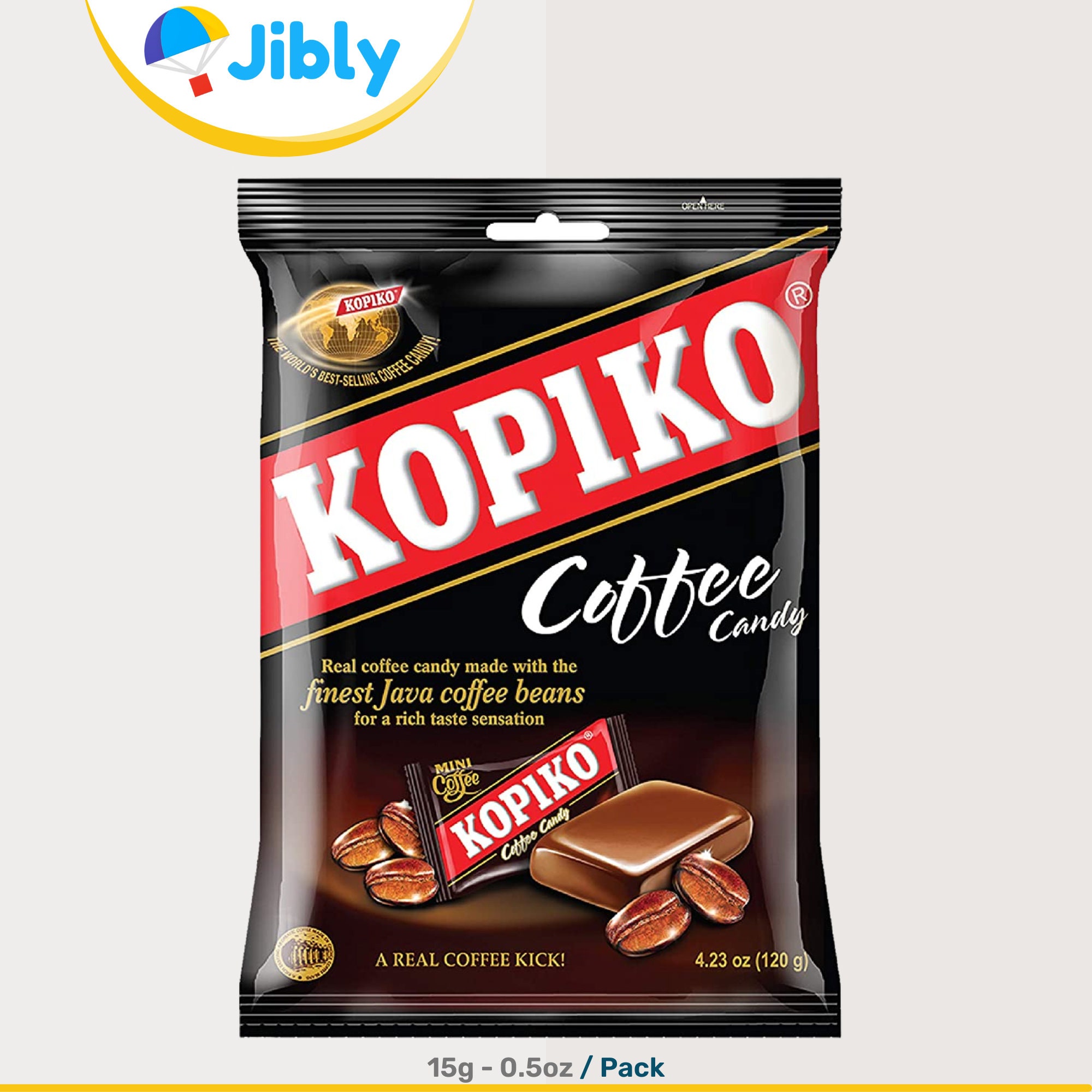Kopiko Candy Coffee and Cappuccino Flavors 15g Packs Worldwide Shipping ...