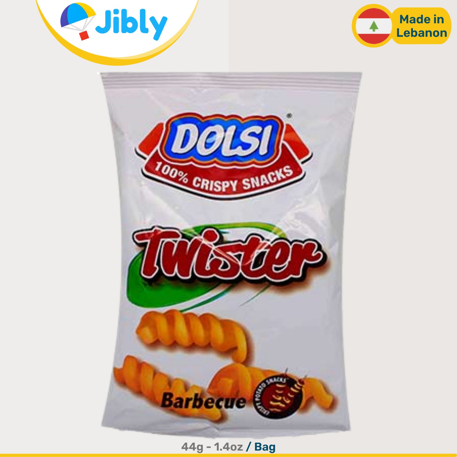 Lebanese Dolsi Chips Five Flavors Salt Salt and Vinegar Pizza Rings
