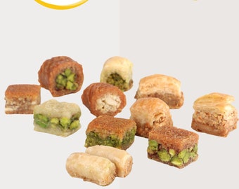 Lebanese Baklava Sweets | Arabic Dessert Travel Package | Fast DHL Shipment