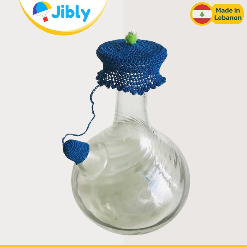 Lebanese Water Jug Crochet Home Accessory Worldwide Shipping Etsy Canada
