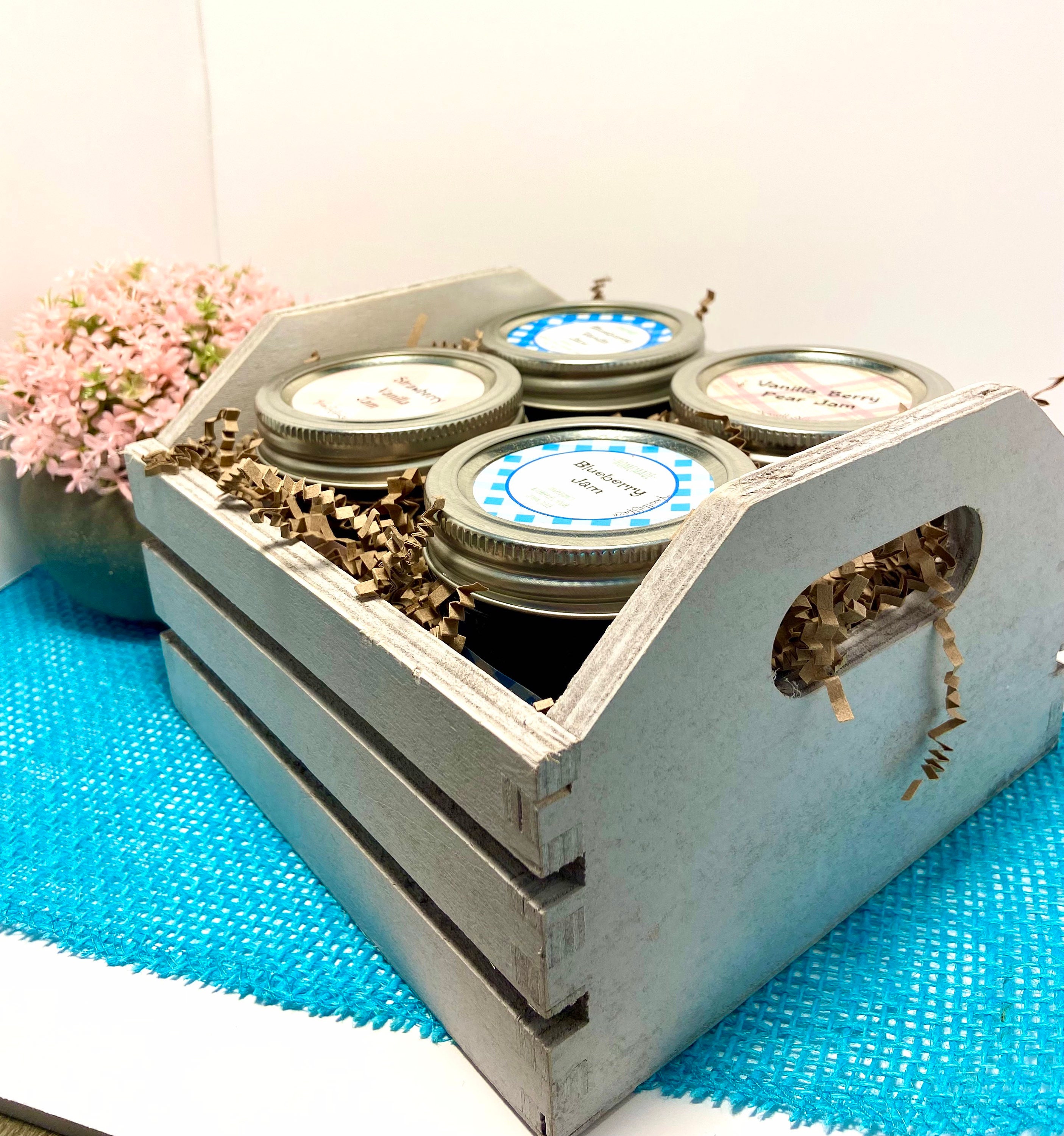 Jelly Gift Box Jam Gift Crate Etsy