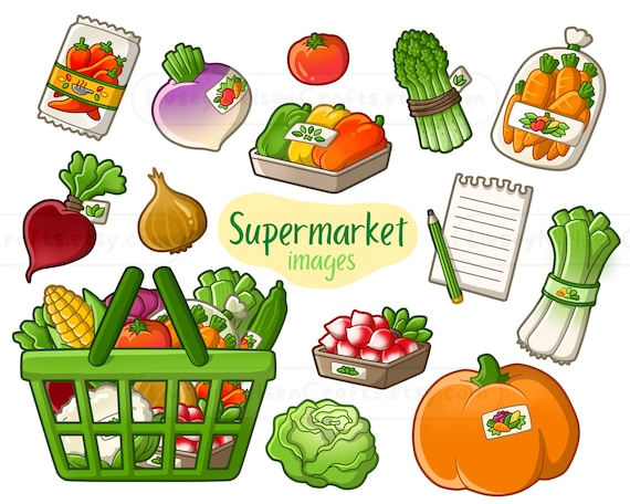 Love Supermarket Fresh Vegetables Vinyl Sticker | Journaling Sticker Pack Love Supermarket Fresh Vegetables Vinyl Sticker | Journaling Sticker Pack