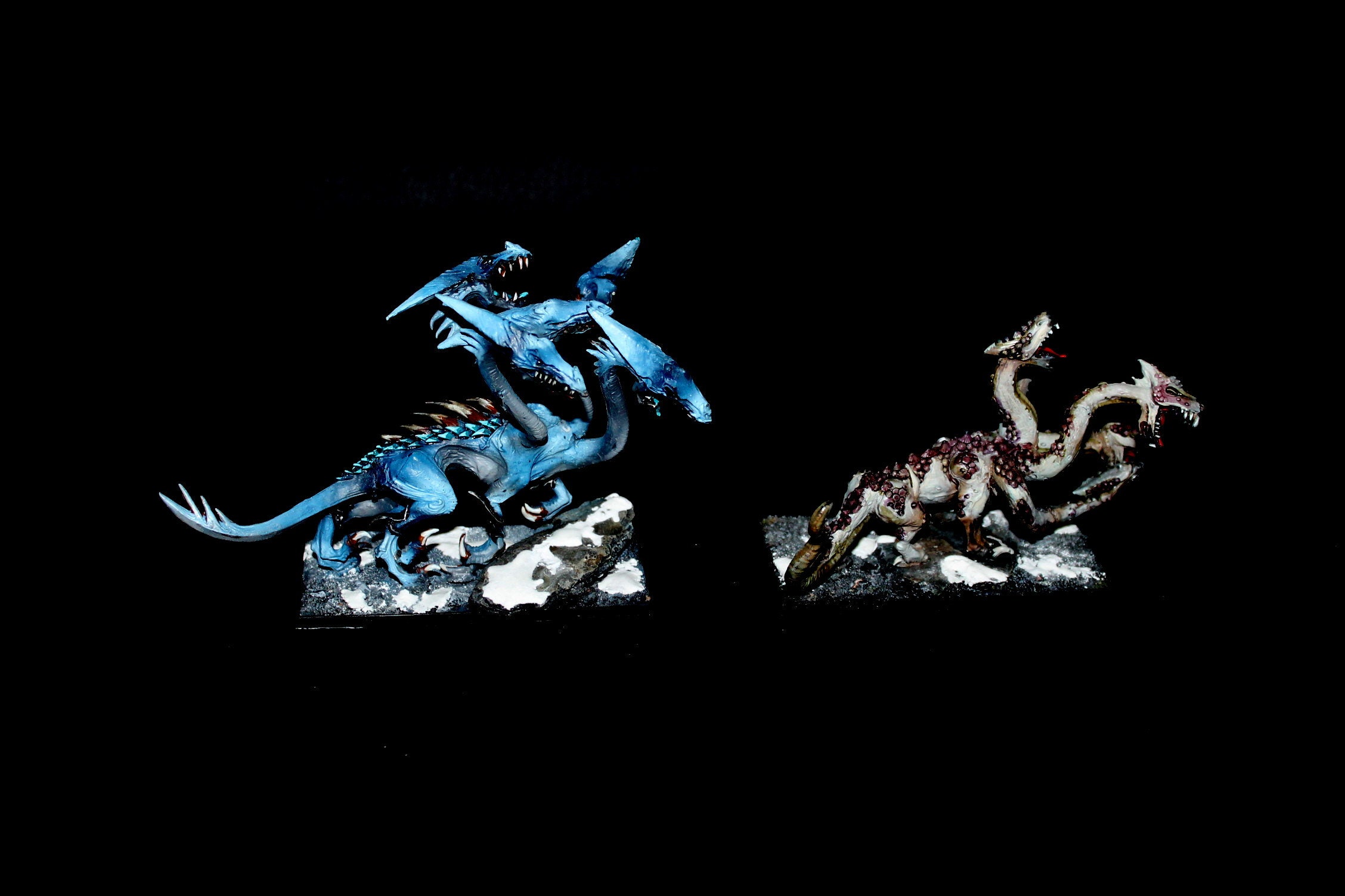 Warhammer age of sigmar dark elf elves hydra painted | Etsy