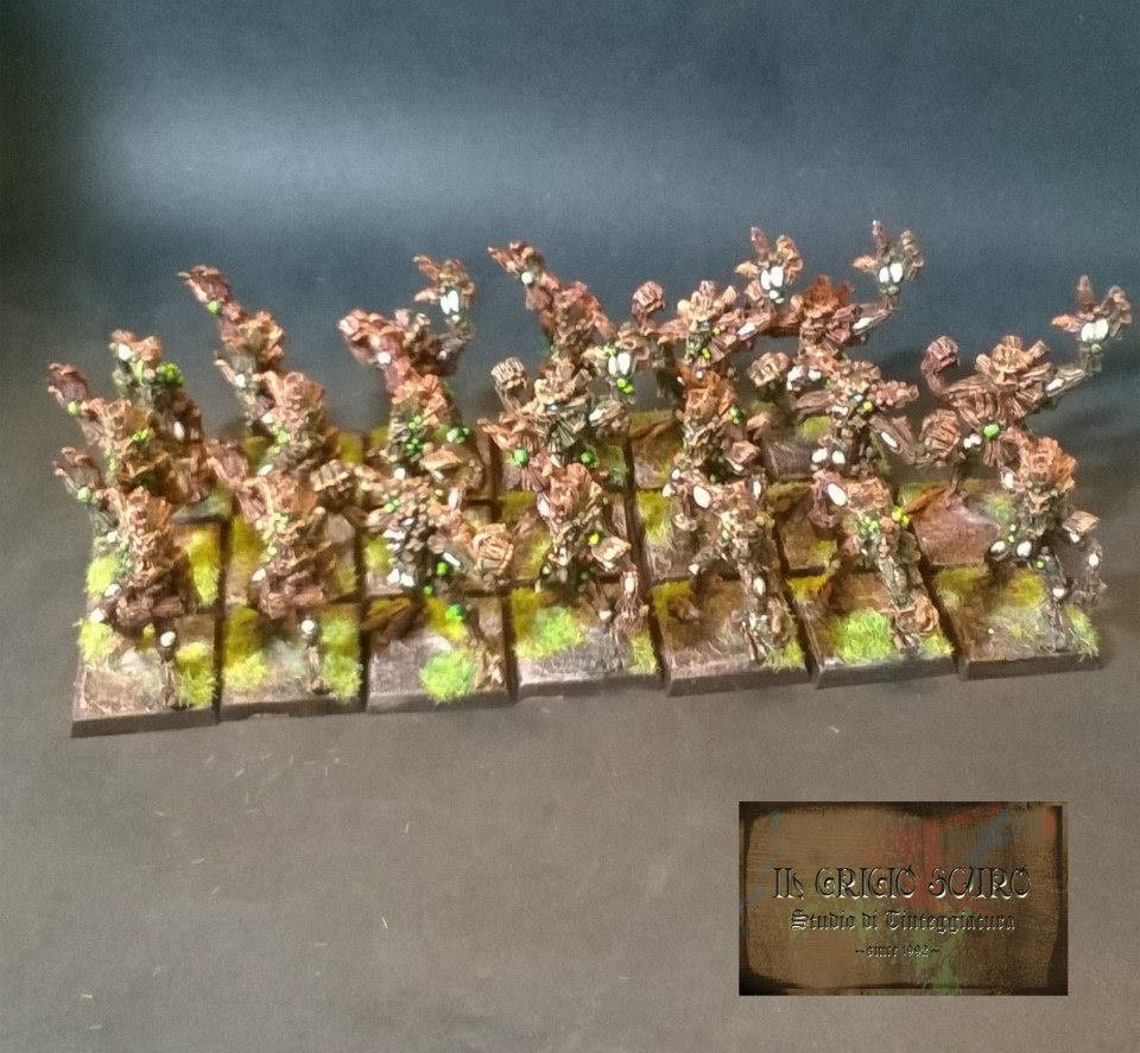 Warhammer age of sigmar wood elves elf 40x dryads forest Etsy