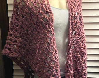 Shawl Pink and Purple Wrap