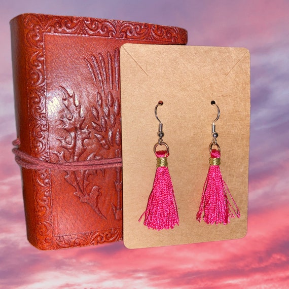 Enchanted tassels drop earrings deals