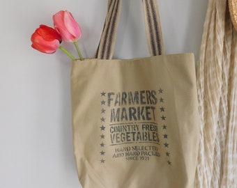 Farmer's Market Tote Bag