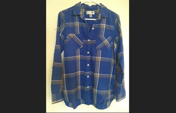 Vintage blue navy shirt