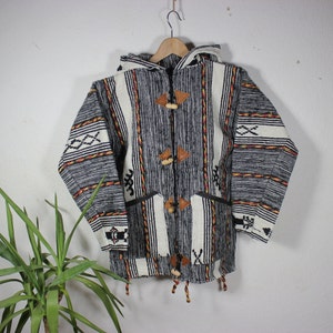 Veste berbère amazighe , Veste unisexe , Veste Festival & Hippie , Vêtements Boho faits à la main , Veste en laine , Veste d’automne