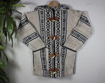 Veste berbère amazighe/ cardigan Djellaba/ vêtement boho fait main