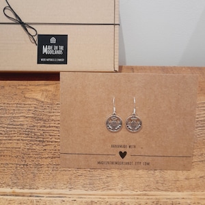 Scottish Thistle Earrings, Thistle gift, Scotland Thistle Earrings, Scottish Symbol Earrings, Birthday favour, Scottish Thistle Jewellery