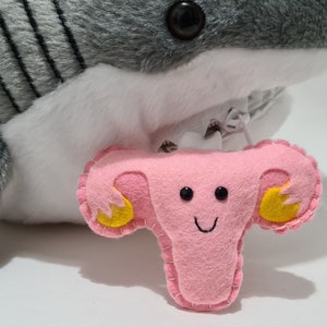 Uterus Keyring