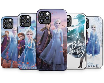 صني نيسان Anna and Elsa Frozen Phone Case | Etsy Canada coque iphone 8 Disney Frozen Face Anna and Elsa