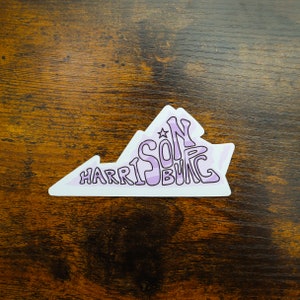 Harrisonburg, VA Vinyl Sticker