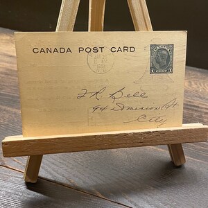 Carte Postes Canada (UX66) Le roi George VI // Carte-réponse Ordre international des boursiers impairs (I.O.O.F)