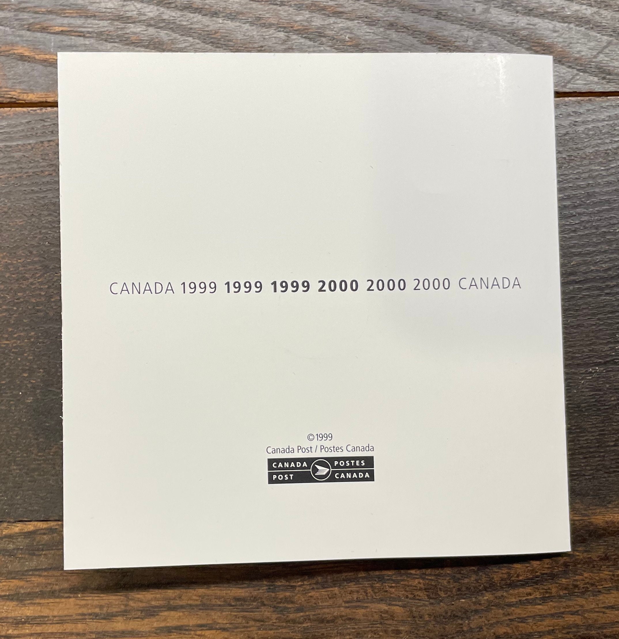 Canada Post Souvenir Millennium Keepsake 19992000 Etsy