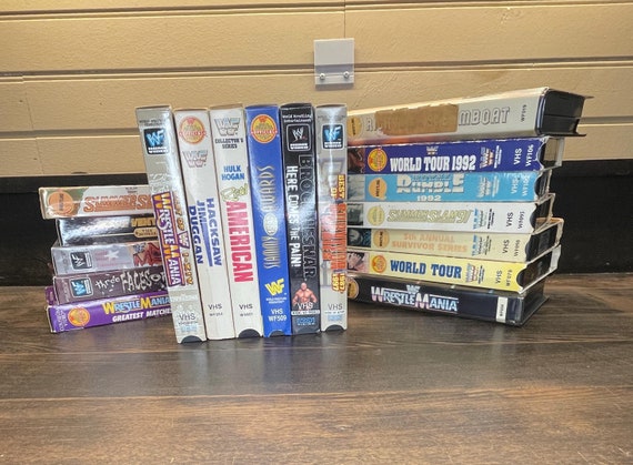 Collection of (18) World Wrestling Federation (WWF) VHS Movies - Etsy