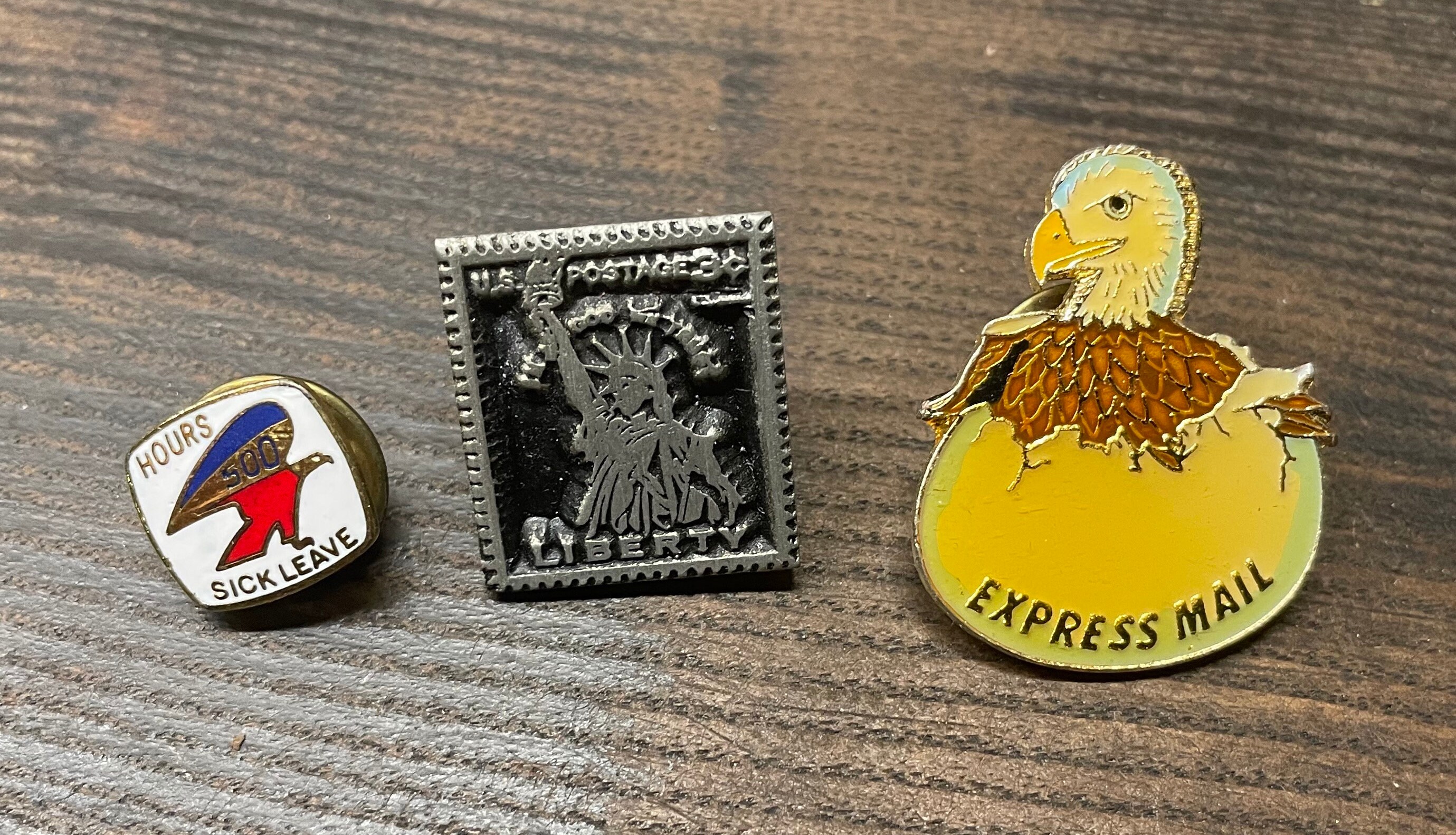 Collection of 7 U.S. Postal Worker Lapel Pins Etsy